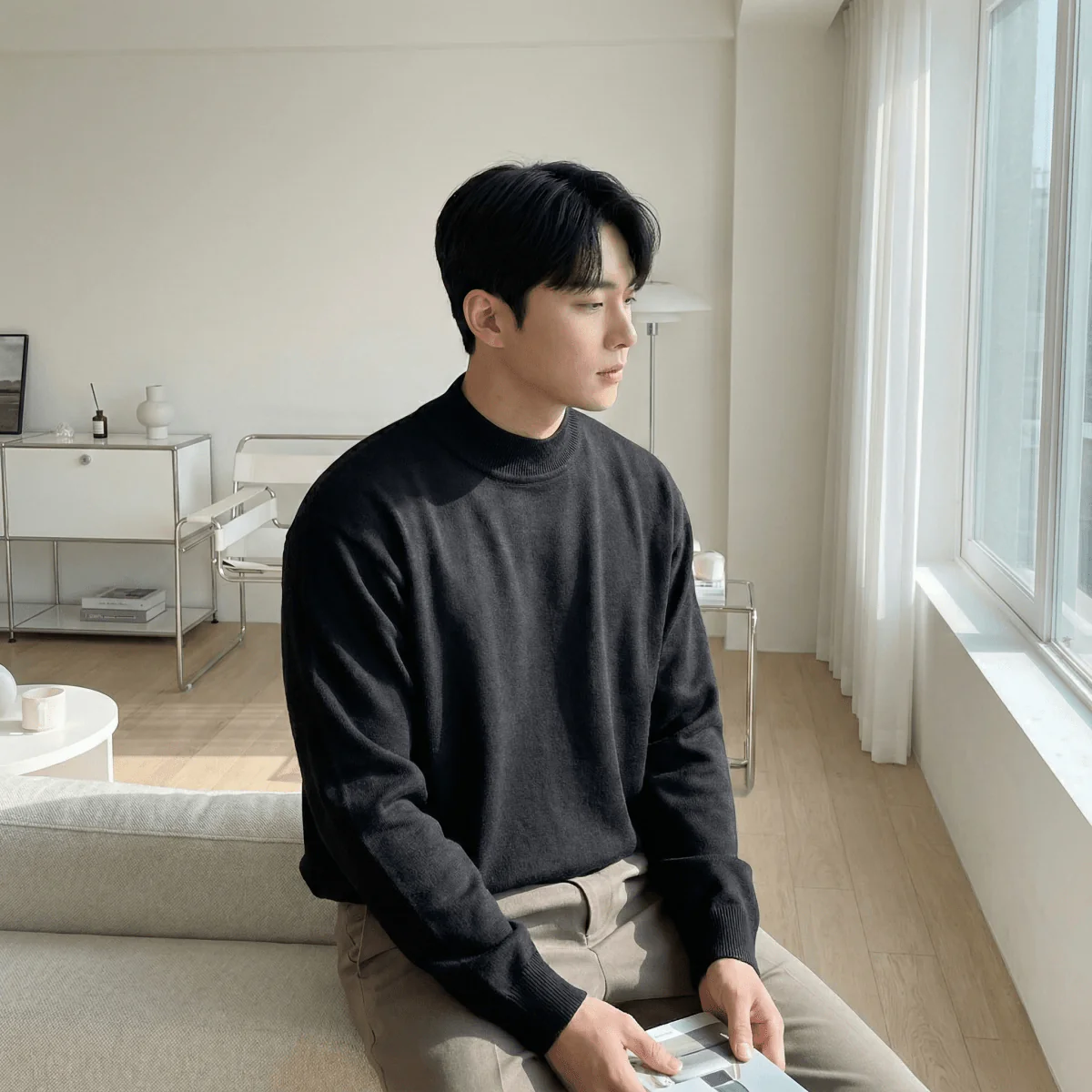 GS No. 1 Plush Turtleneck Sweater - Image 5