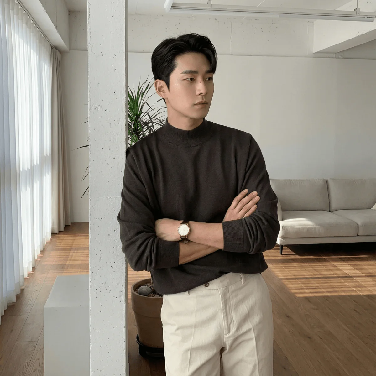 GS No. 1 Plush Turtleneck Sweater - Image 6