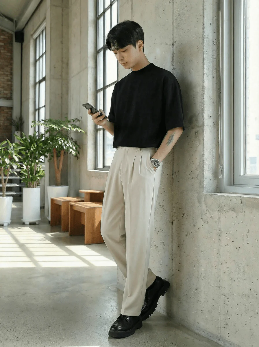 GS No. 127 Casual Loose Pants - Image 5