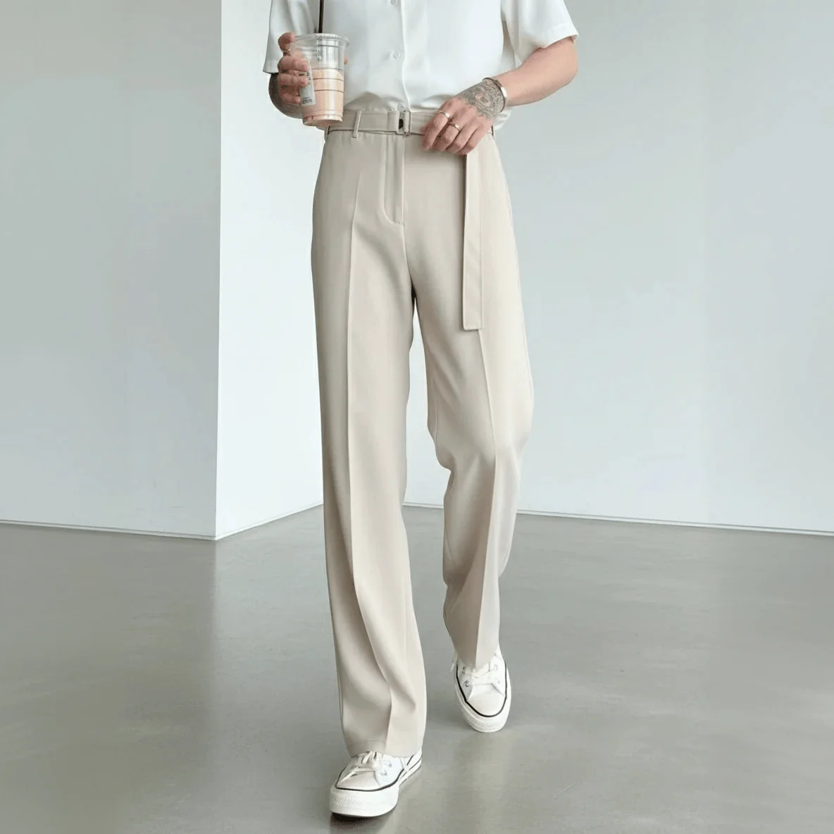 GS No. 128 Straight Trousers - Image 3