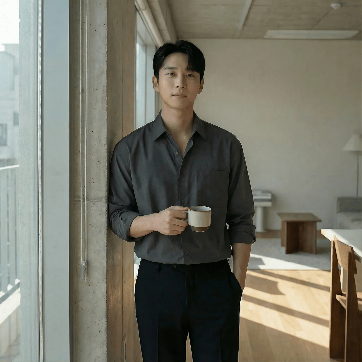 GS No. 142 Korean Loose Shirt - Image 3