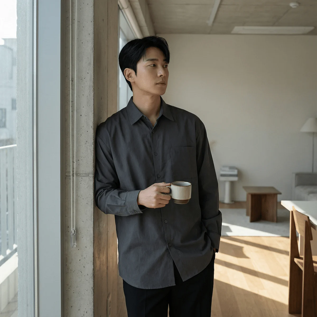 GS No. 142 Korean Loose Shirt - Image 4