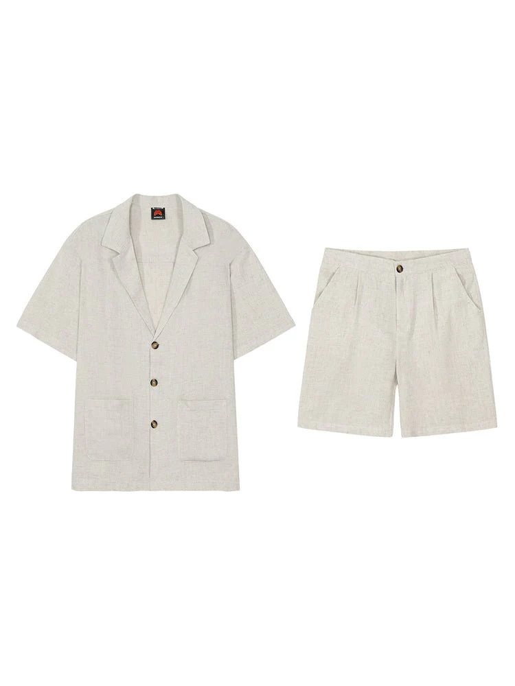 GS No. 56 Linen Summer Shirts/Shorts - Image 5