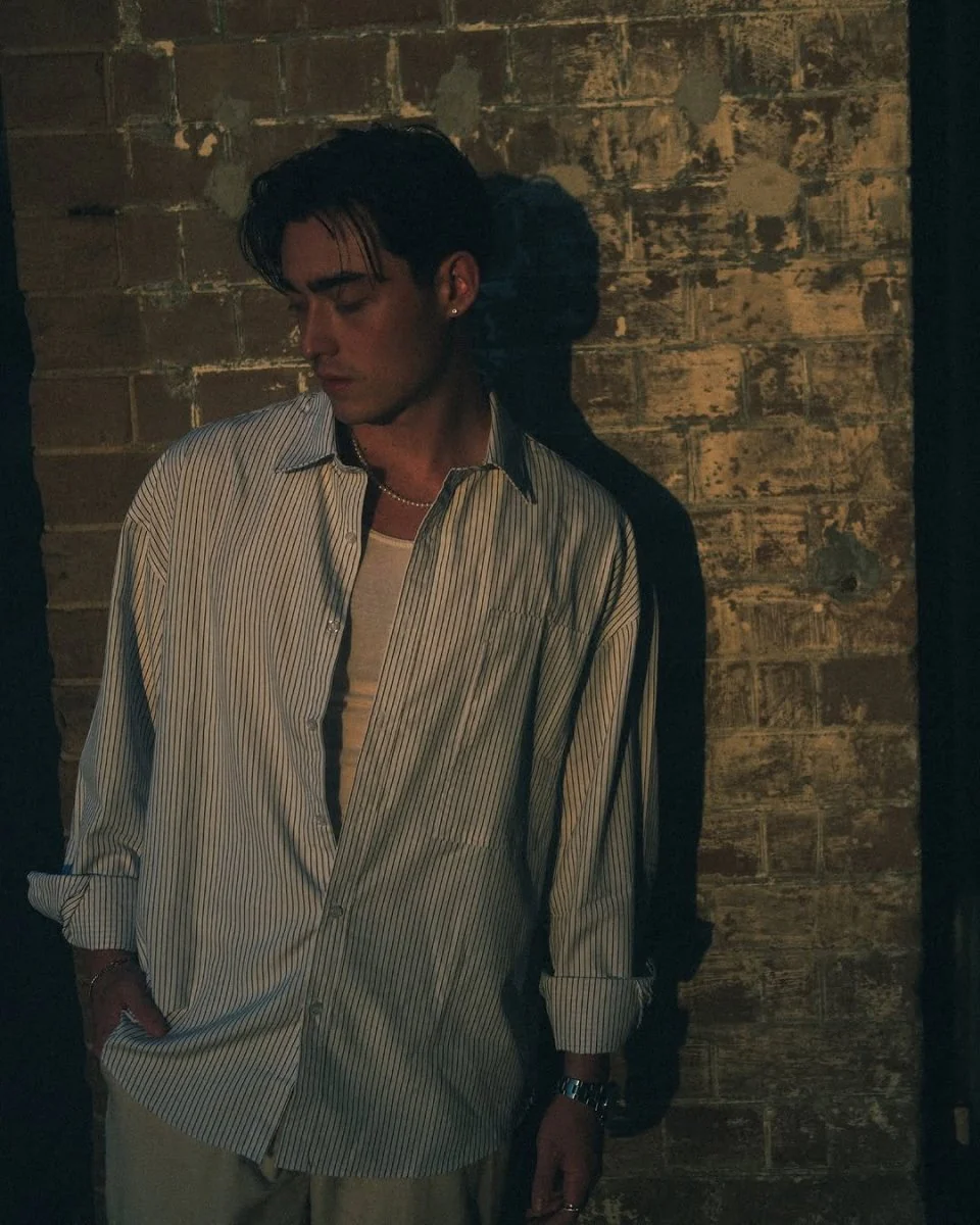 GS No. 99 Korean Loose Striped Shirt - Image 6